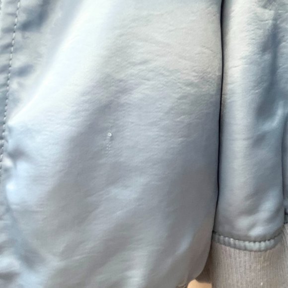 Urban Outfitters Cara Satin Reversible Bomber Jacket Size Medium - Picture 5 of 5